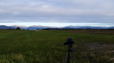 Shooting clouds over Mt. Cook (Aoraki)